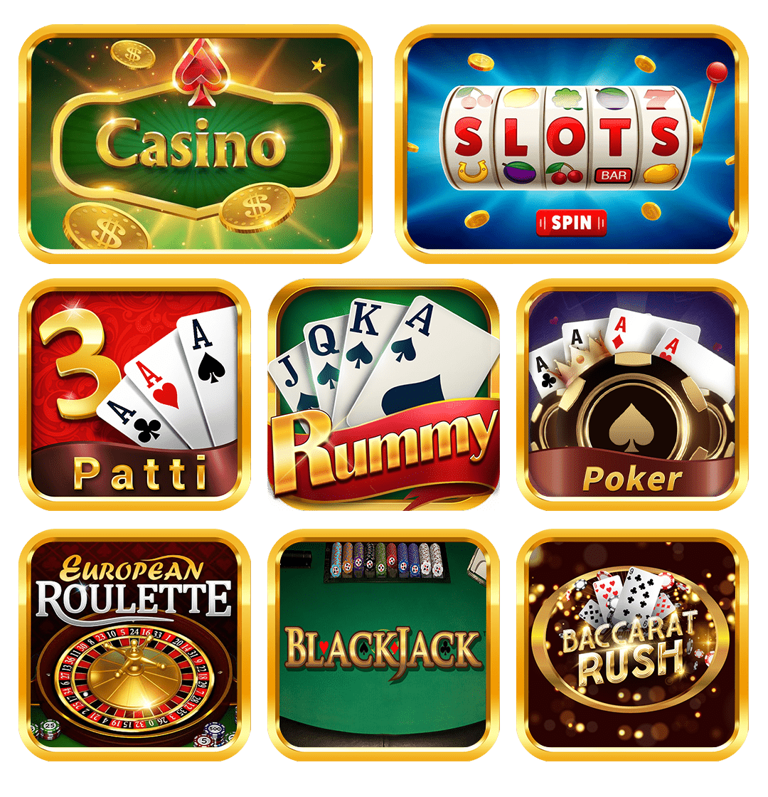 Live Casino Games - Teen Patti, Blackjack, Roulette